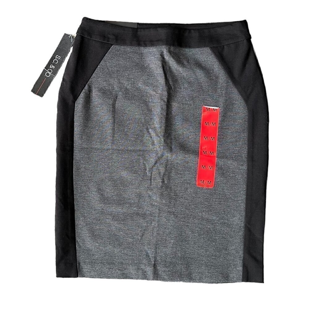 S.C. & CO. Stretch Pencil Grey Skirt. Size Medium